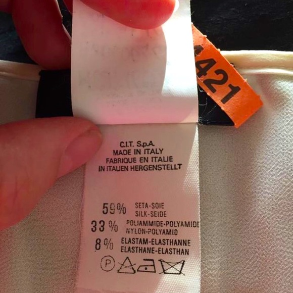 Bagutta Collection Italian designer silk skirt - Picture 5 of 5